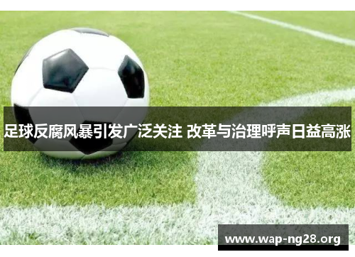 足球反腐风暴引发广泛关注 改革与治理呼声日益高涨